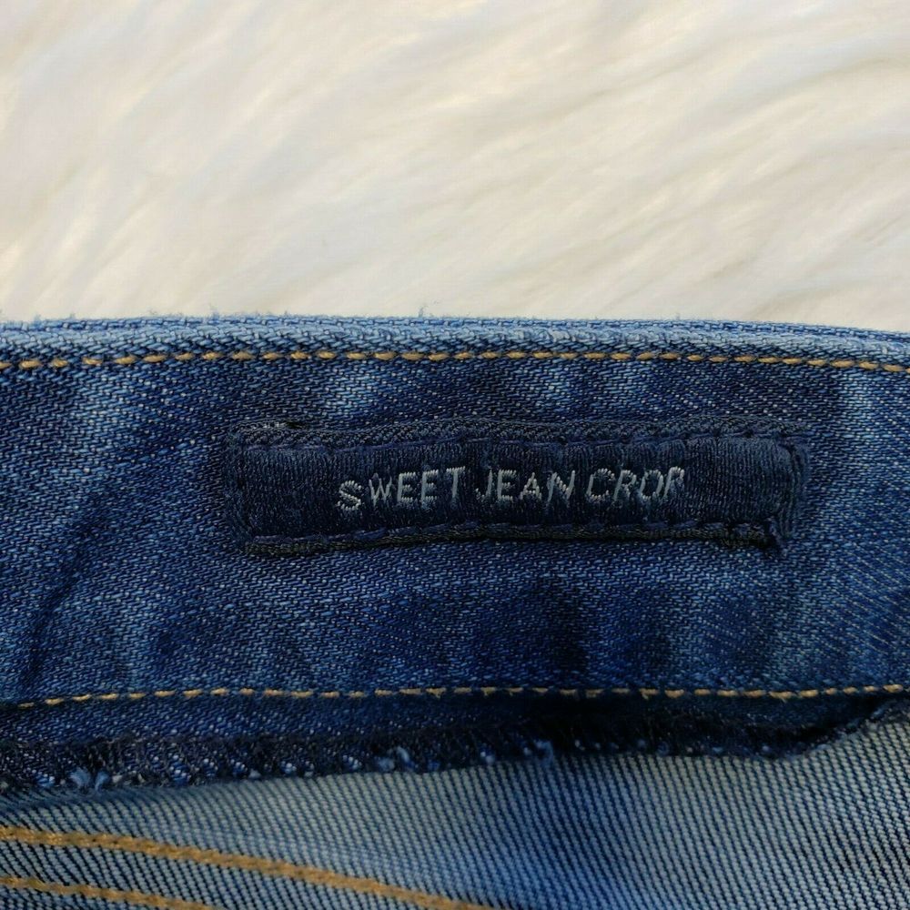 LUCKY BRAND Sweet Jean Crop Flap Pockets Jeans 12 - Picture 6 of 9